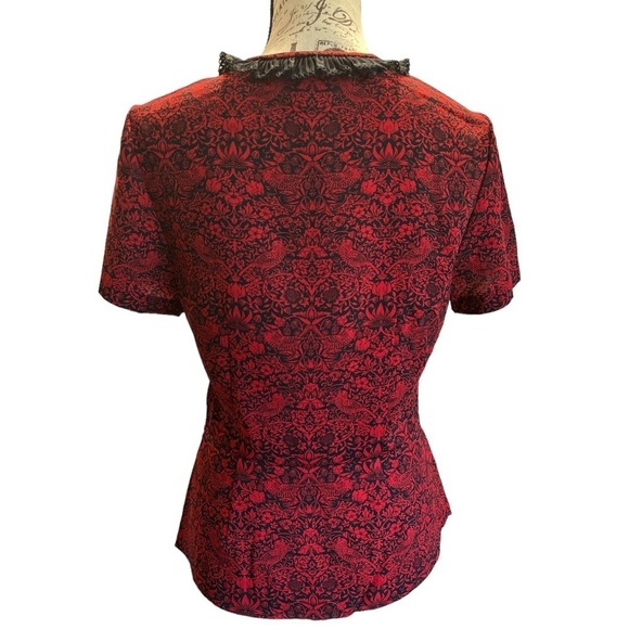 MARC BY MARC JACOBS Strawberry Thief Peplum Top - Picture 10 of 14